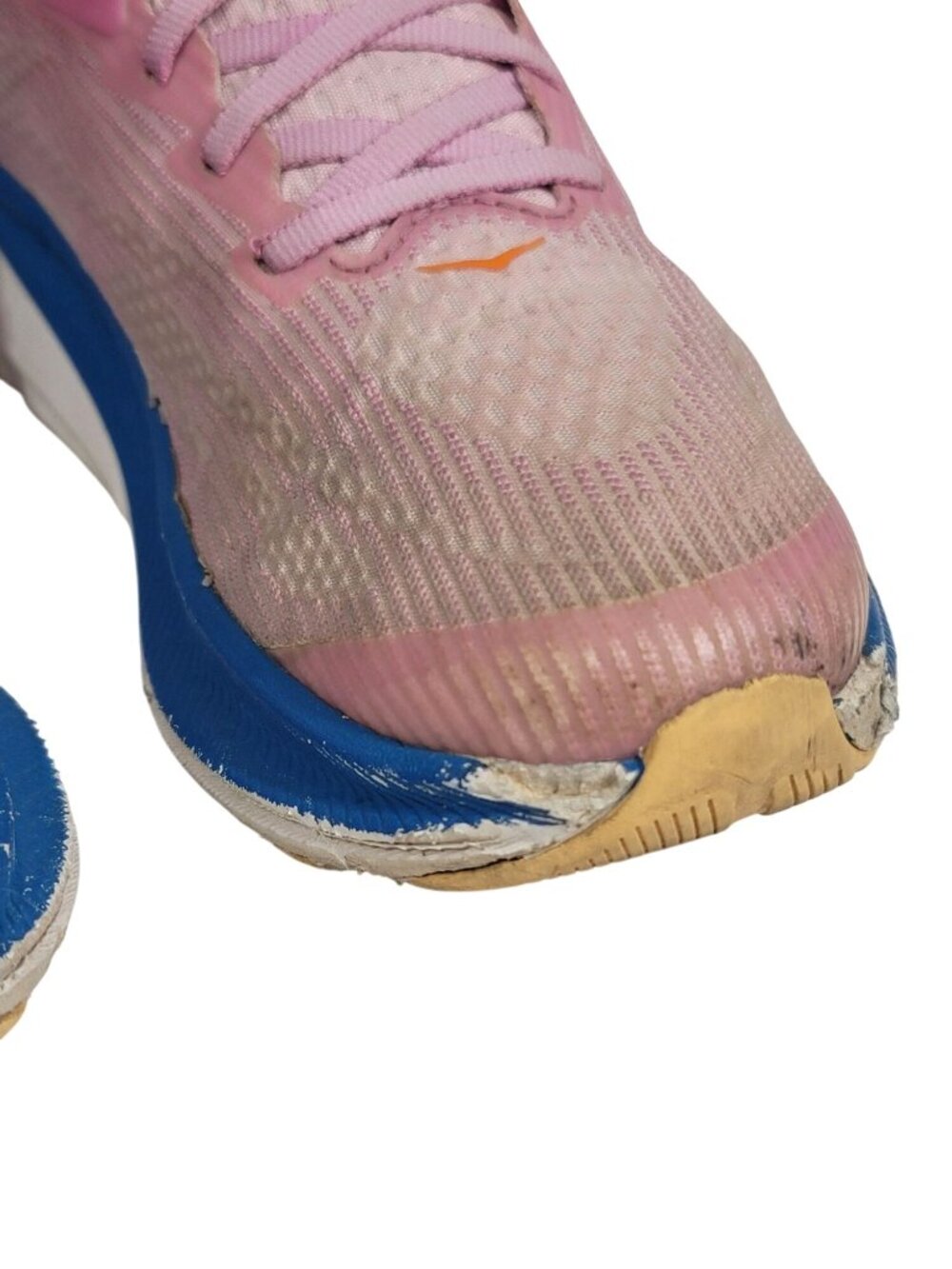 Hoka One One Clifton 9 Youth Running Shoes Pink/Blue Size 5Y EU38 Breathable Mes - Picture 5 of 12